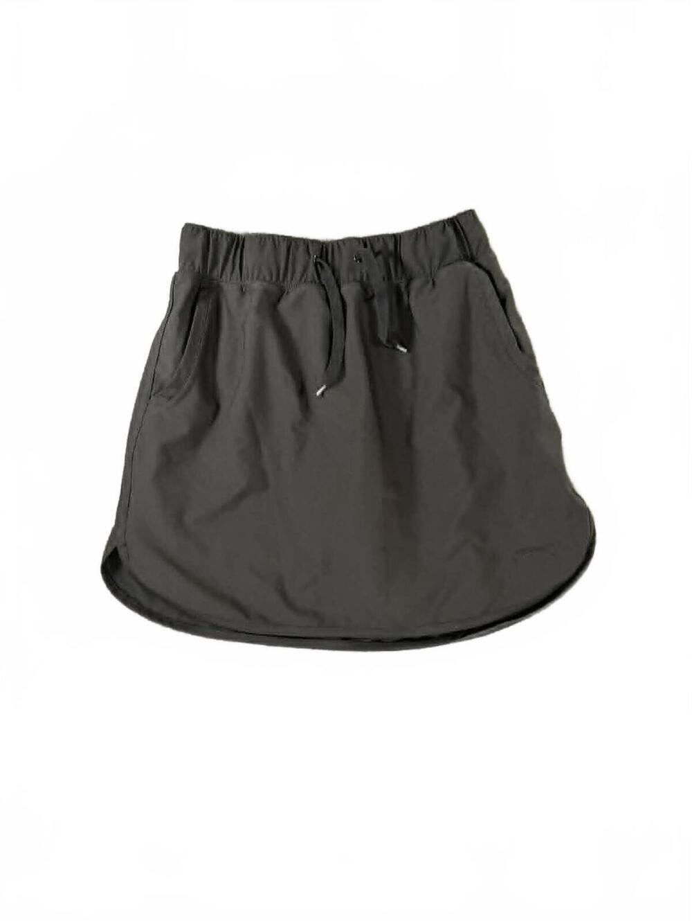 Slazenger Black Golf Skirt with Shorts Skort Lining Draw String Pull On Size XS